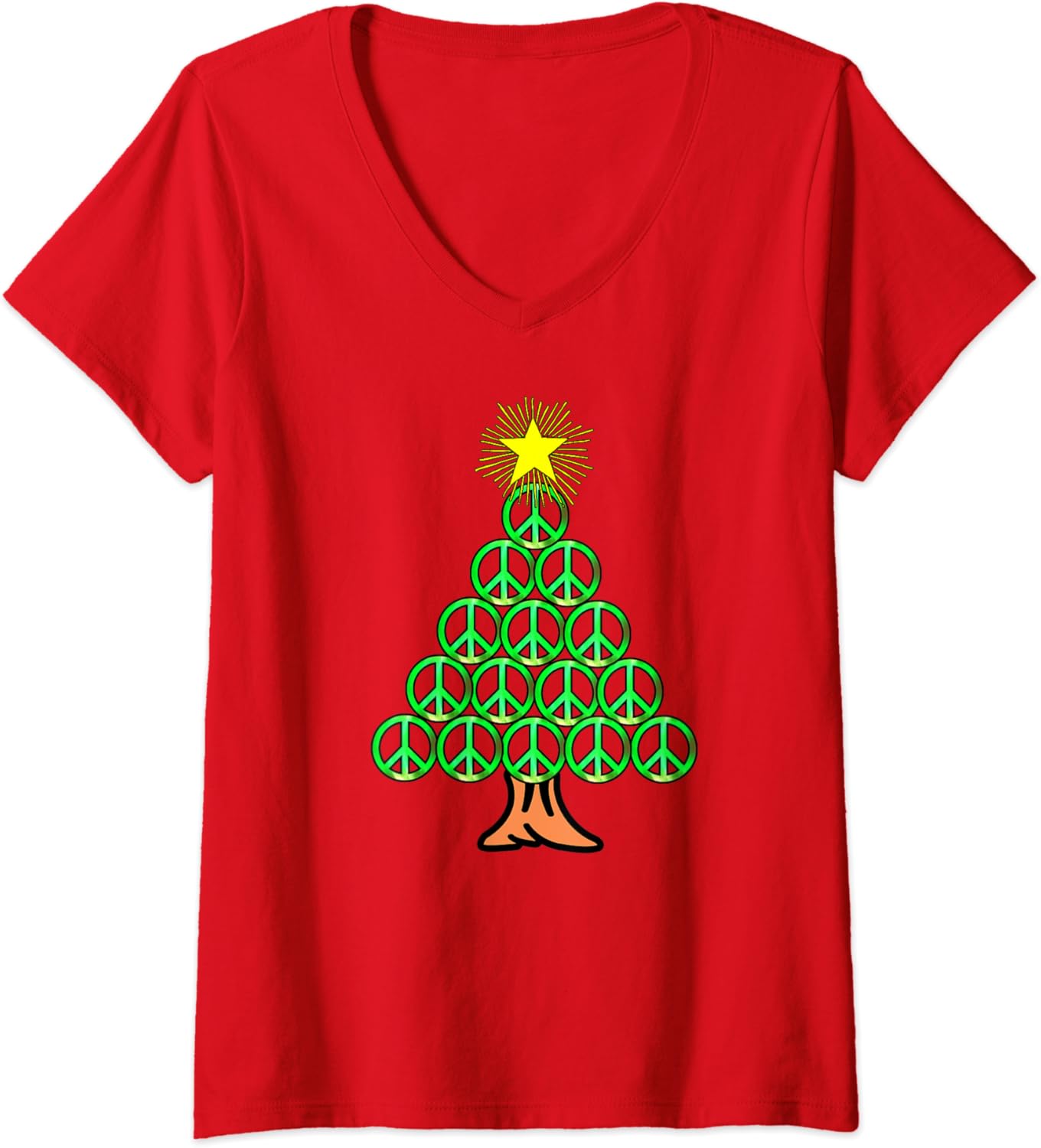 hippie christmas shirts